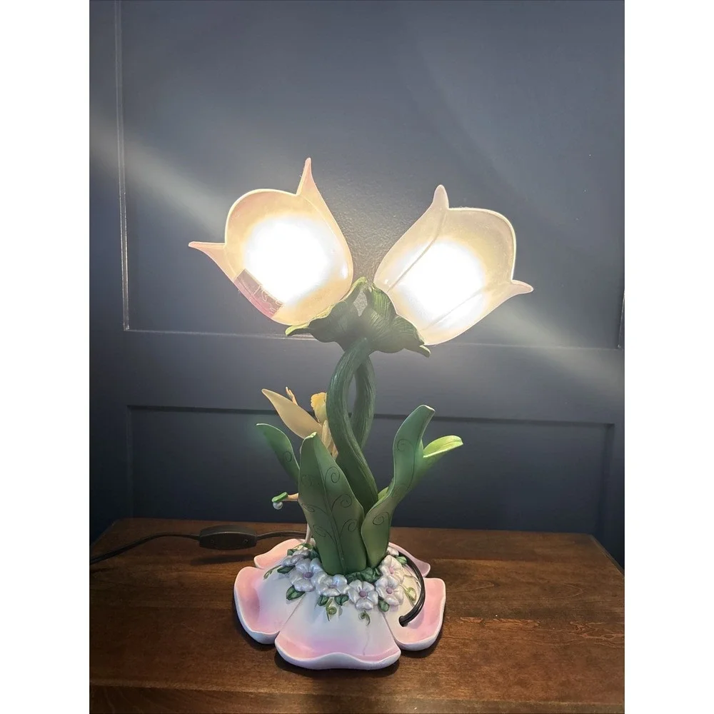 Disney Tinkerbell Garden Flower Lamp